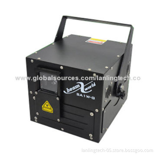 Top selling ILDA green DJ laser light with SD card